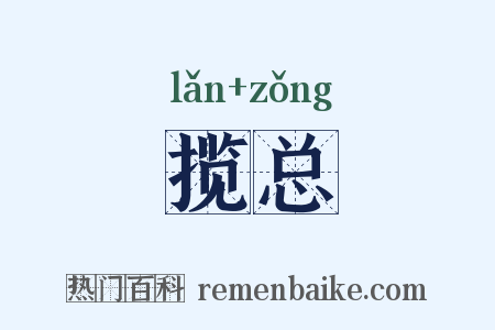 揽总是什么意思的图片